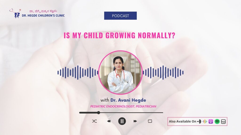 Dr. Avani Hegde Pediatrician & Pediatric Endocrinologist